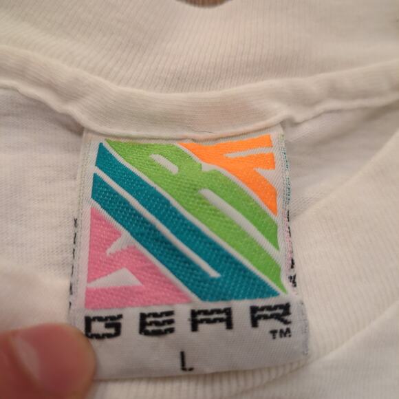 VTG Sand Series Beach Volleyball Adult Large Shirt Faded Retro Surf Ocean Sport - Picture 7 of 9